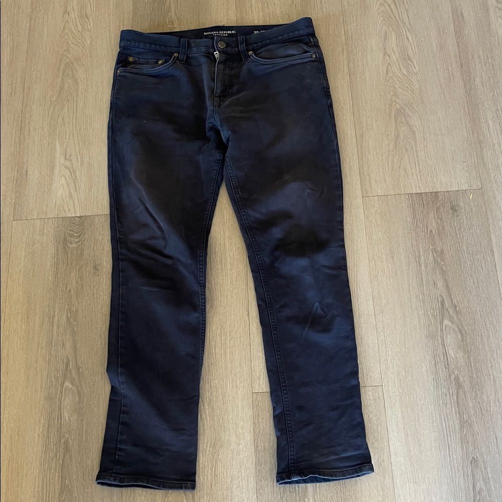 Banana Republic Men's Dark Gray Slim Jeans